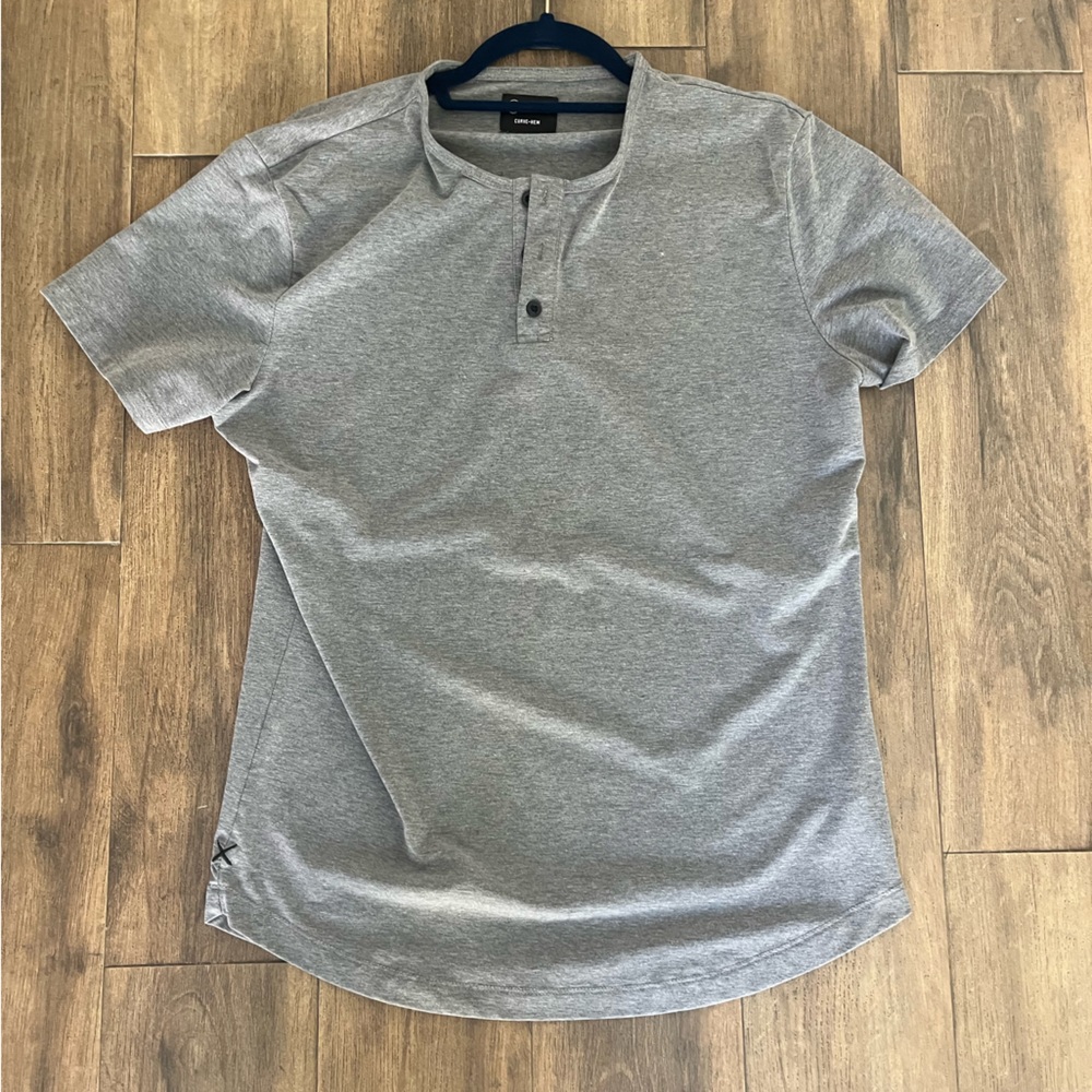 Cuts Clothing - AO Henley (Heather Grey)